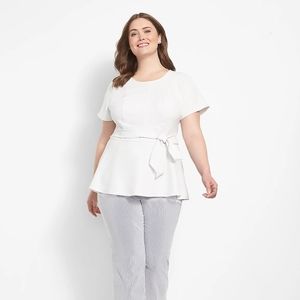 NWT Lena Top in White